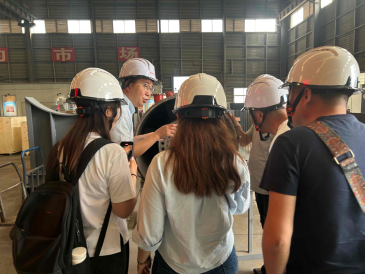 Mongolian customers visiting Jiangsu Jufeng Thermal 1200tpd pulverized coal rotary kiln burner project Mongolian customers visiting Jiangsu Jufeng Thermal 1200tpd pulverized coal rotary kiln burner project