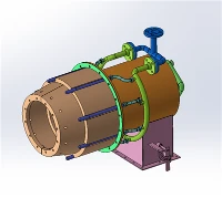 Low NoX Refinery Furnace Burner For Petrochemical Industry